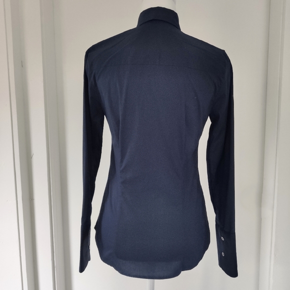 J. Crew Collection Perfect Shirt with Embellished Collar - Picture 2 of 4